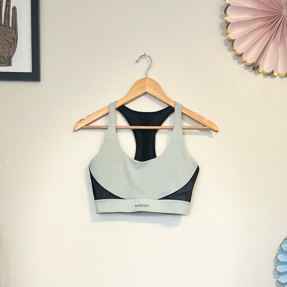 WHOOP Sports Bra 4.0 - Ice Blue & Black